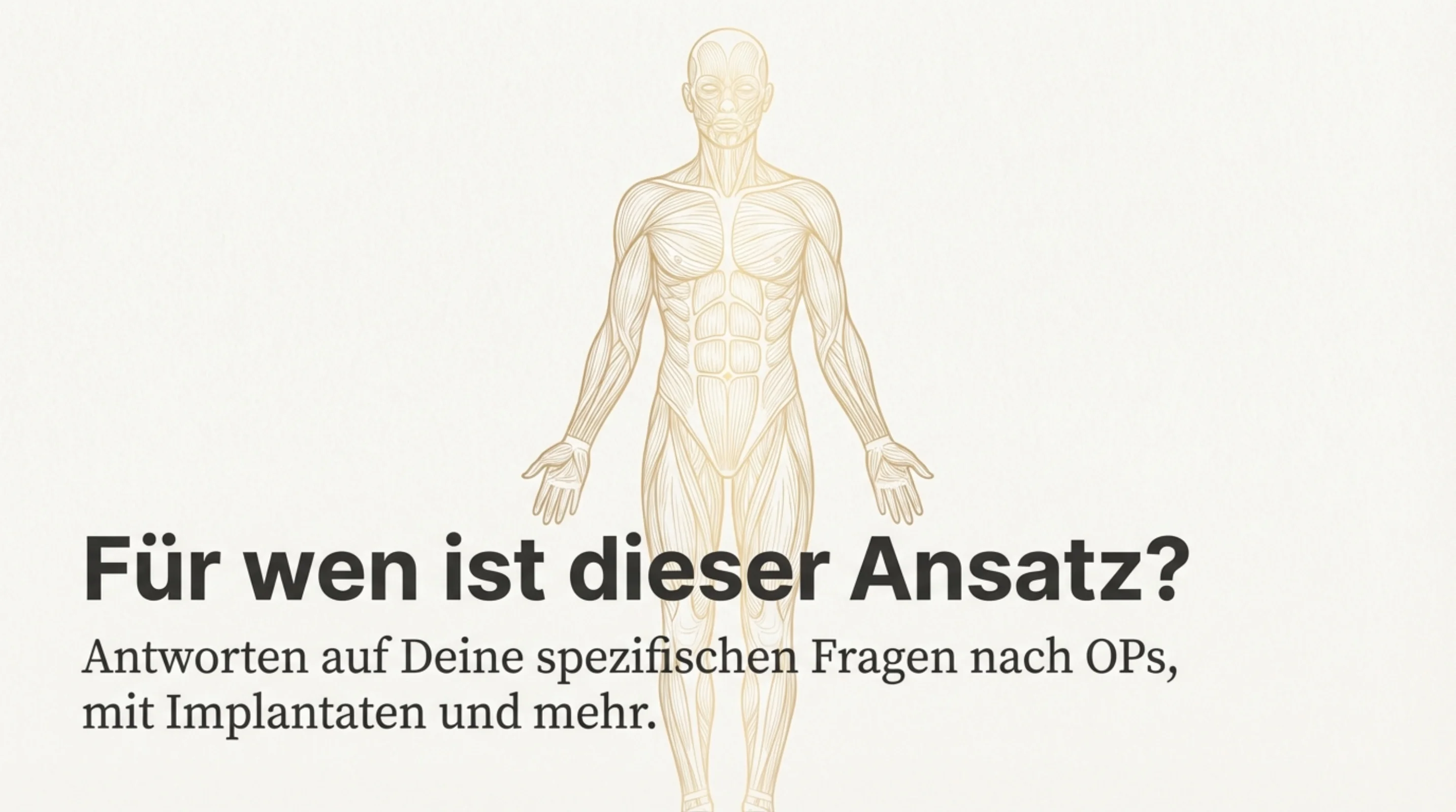 Systemische Biomechanik: Antworten